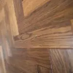 Grizzly Montreux Oak Herringbone Flooring with a brushed and lacquered double smoked finish