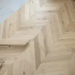 Nordic Light Oak Chevron Engineered Wood Flooring