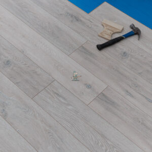 Home Classic 12mm Weathered White Oak 4V Laminate Flooring