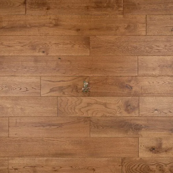 Alabama 125mm Golden Oak Oiled Hand Scraped Solid Wood Flooring