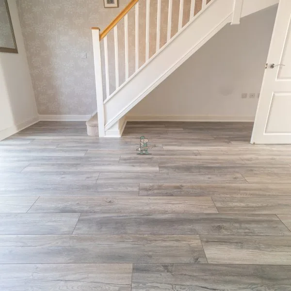 Premium 12mm Rustic Grey Oak AC5 Laminate Flooring