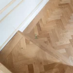 Riviera 18/3 x 80mm SMALL Natural Oak Herringbone Engineered Wood Flooring
