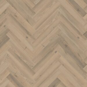 Fusion 12mm Greige Oak Herringbone Laminate Flooring