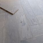 Large 150mm Grey Oak Herringbone Engineered Flooring
