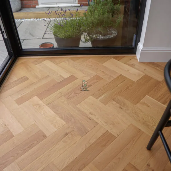 Riviera 14/3 x 90mm Natural Oiled Oak Herringbone Engineered Wood Flooring