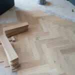 Invisible Oak Herringbone Engineered Wood Flooring