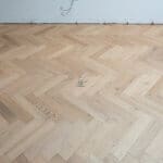 Invisible Oak Herringbone Flooring