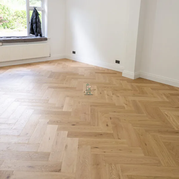 Riviera Click 14/3 x 150mm Natural Rustic Oak Herringbone Engineered Wood Flooring