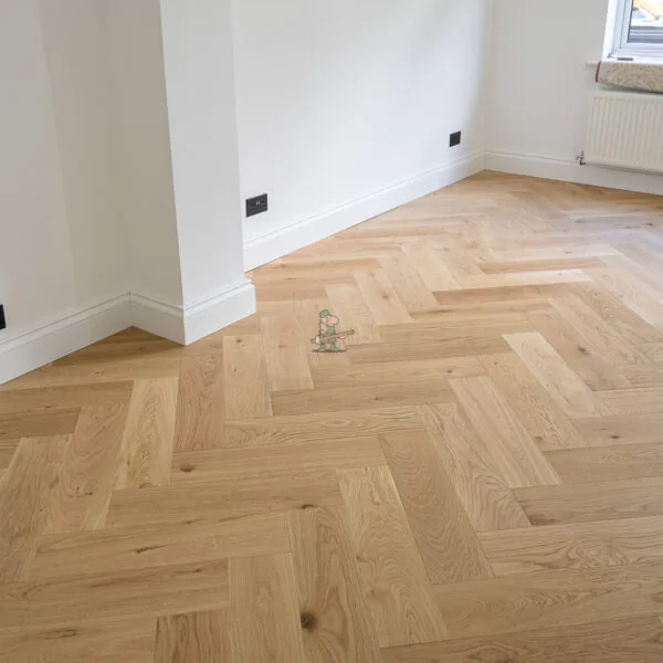Riviera Click 14/3 x 150mm Natural Rustic Oak Herringbone Engineered Wood Flooring