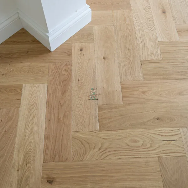 Riviera Click 14/3 x 150mm Natural Rustic Oak Herringbone Engineered Wood Flooring