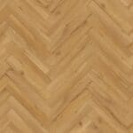 Oak Robust Natural 12mm Herringbone Laminate Flooring