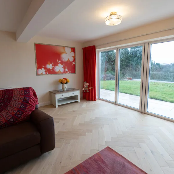 Riviera 14/3 x 125mm Pale Invisible Oak Herringbone Engineered Wood Flooring