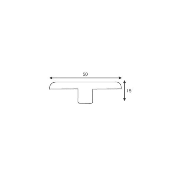 Solid Oak Flooring T Profile Threshold Door Strip 0.9m