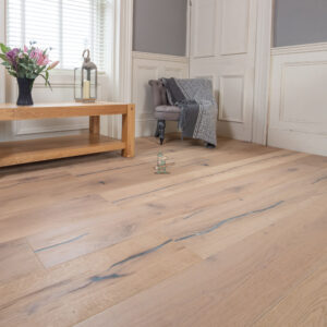 Nature 15/4 x 220mm Vanilla Oak Distressed Premium Engineered Wood Flooring