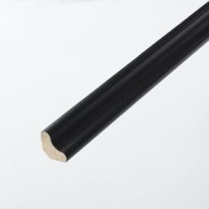 18mm Thick MDF Black Scotia Beading