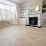 CMHB1001 - Invisible Smooth Oiled Herringbone Engineered Wood Flooring