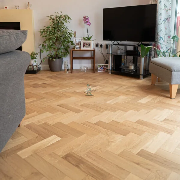 Cambridge 10/3 x 80mm Meadow Oak Herringbone Engineered Wood Flooring