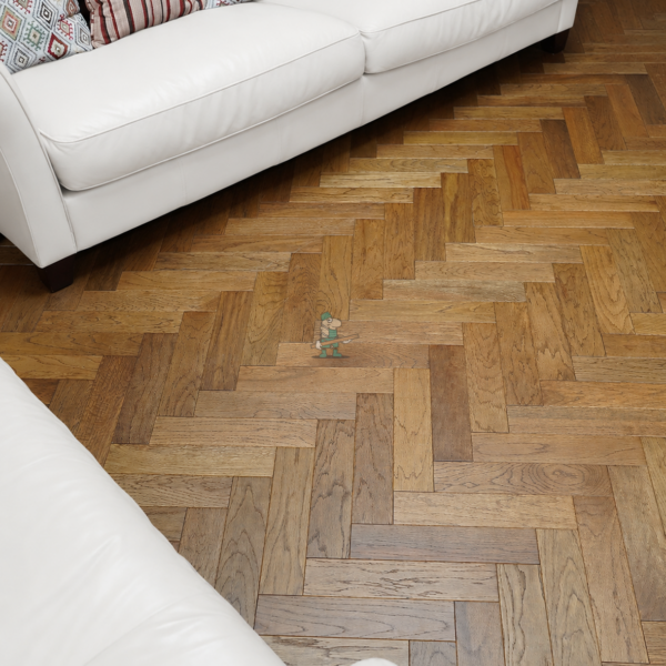 Cambridge 20/6 x 80mm Sunridge Oak Herringbone Engineered Wood Flooring