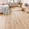 Natural Brushed Oiled Engineered Wood Flooring in modern living room