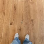 Straight Natural Oak Engineered Wood Flooring