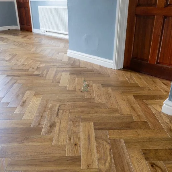 Nature 15/4 x 90mm Golden Wheat Oak Herringbone Engineered Wood Flooring