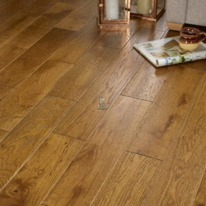 Special 18/5 x 120mm Wheat Brushed & Lacquered Engineered Wood Flooring