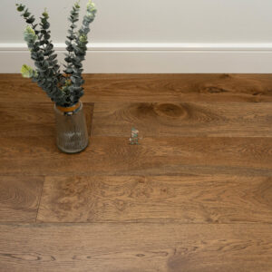 Special 14/3 x 110mm Cognac Brushed & Lacquered Engineered Wood Flooring