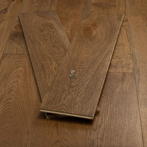 Special 14/3 x 110mm Cognac Brushed & Lacquered Engineered Wood Flooring
