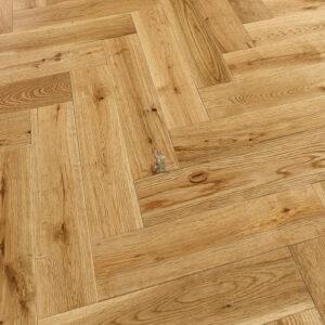 Special 15/4 x 90mm Natural Lacquered Herringbone Engineered Wood Flooring