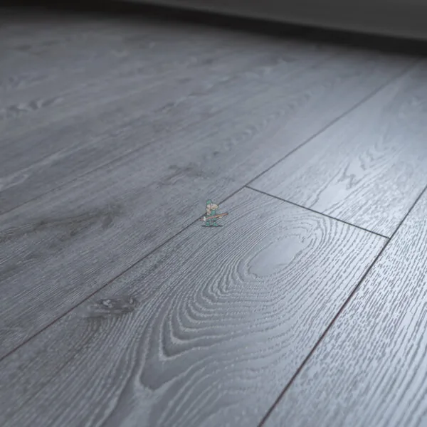 Premium 12mm Grey Oak AC5 Laminate Flooring