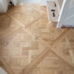 Natural Oak Versaille Panel Engineered Wood Flooring
