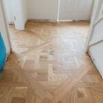 Versaille Panel Natural Brushed & Lacquered Oak Flooring