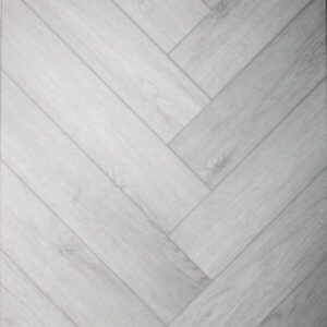 Pro Herringbone 5mm Light Grey Oak Luxury Vinyl Click Flooring