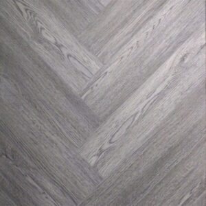 Pro Herringbone 5mm Dark Grey Oak Luxury Vinyl Click Flooring