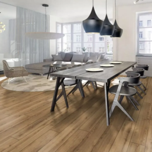 Premium 12mm Lumber Oak 4V Groove Laminate Flooring