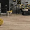 Premium 12mm Light Weathered Oak 4V Groove Laminate Flooring