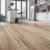 Premium 12mm Light Weathered Oak 4V Groove Laminate Flooring