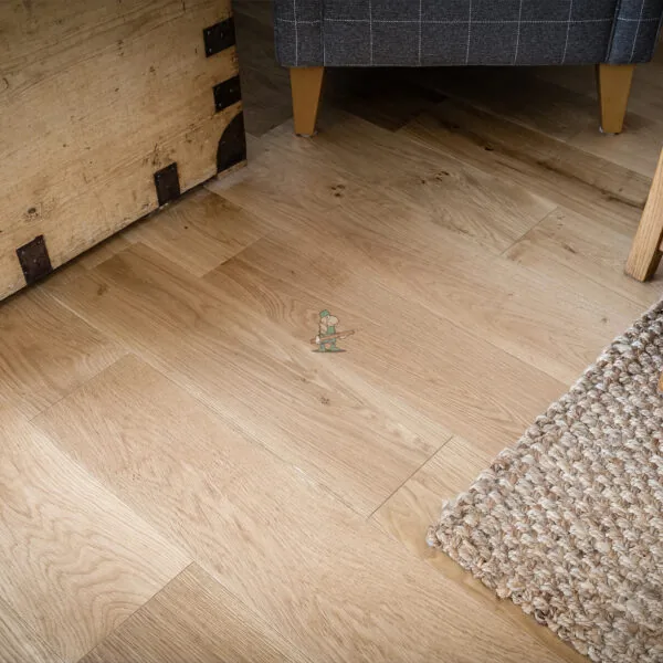 Nature 15/4 x 190mm Natural Brushed Oiled Oak Engineered Wood Flooring