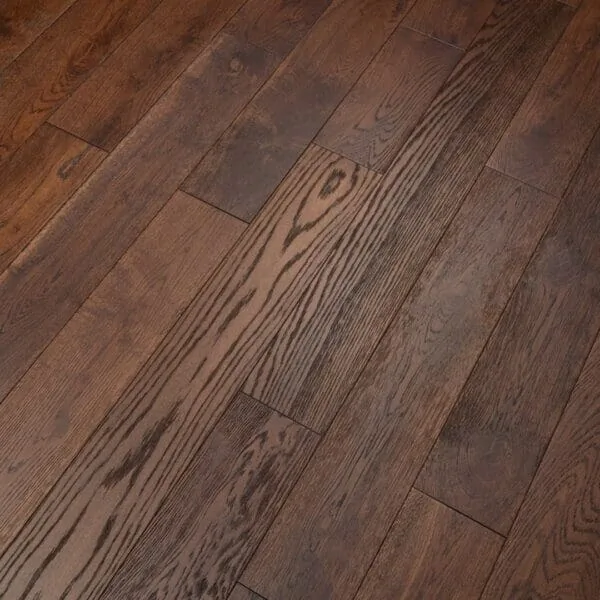Nevada 14/3 x 125mm Smoky Brushed Lacquered Engineered Wood Flooring