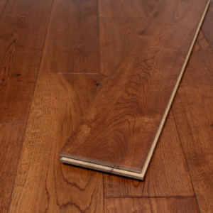 Alabama 125mm Golden Oak Hand Scraped Solid Wood Flooring