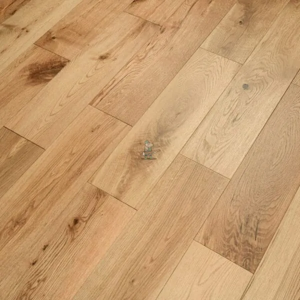 Alabama 150mm Natural Brushed & Oiled Oak Solid Wood Flooring