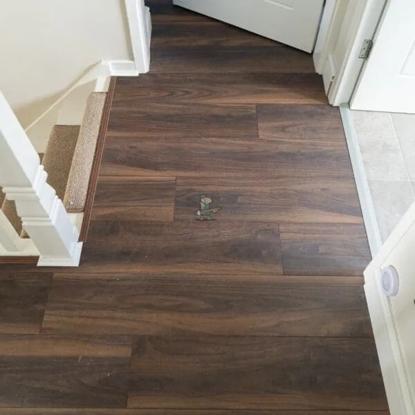 Home Classic 12mm Dark American Walnut 4V Laminate Flooring