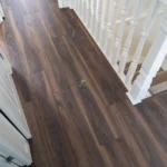 Dark Walnut Laminate Flooring in Hallway