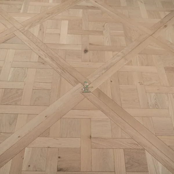 Nevada 20/4 Raw Unfinished Oak Engineered Versailles Panel Wood Flooring