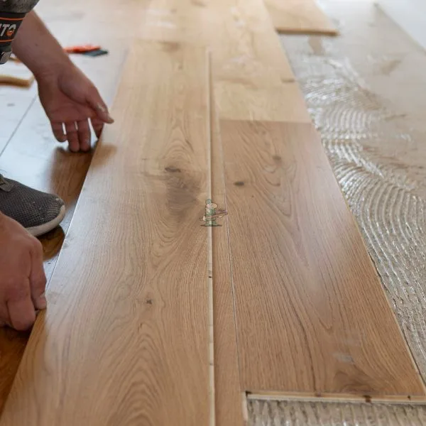 Nevada 14/3 x 190mm Natural Lacquered Engineered Wood Flooring