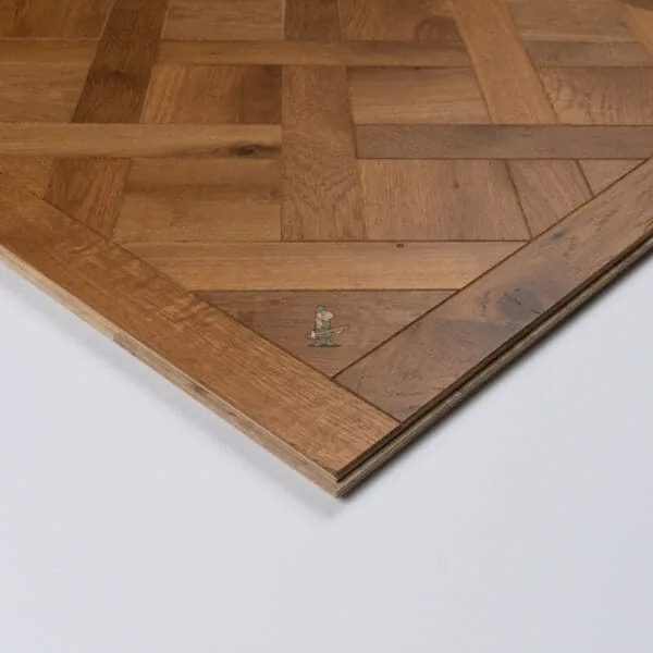 Nevada 20/4 Smoked Golden Oak Engineered Versailles Panel Wood Flooring