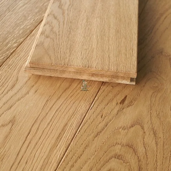 Alabama 150mm Natural Brushed & Oiled Oak Solid Wood Flooring