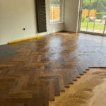 Riviera 14/3 x 90mm Double Smoked Oak Herringbone Engineered Wood Flooring