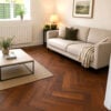 Antique-Oak-Herringbone-Engineered-Wood-Flooring-scaled living room