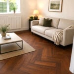 Antique-Oak-Herringbone-Engineered-Wood-Flooring-scaled living room
